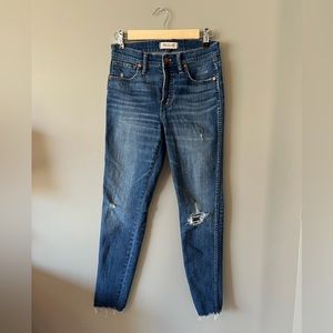 Madewell 9” High Rise Skinny Jeans
